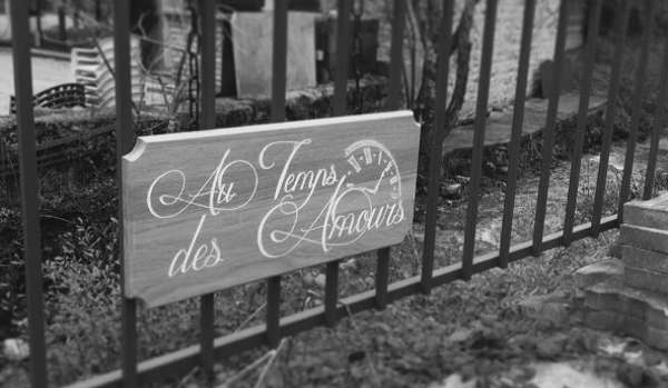 Plaque gravée en chêne massif